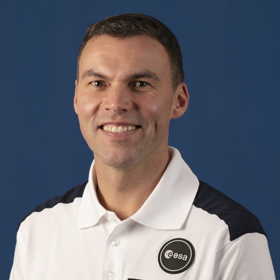 Porträtt på Marcus Wandt, astronaut