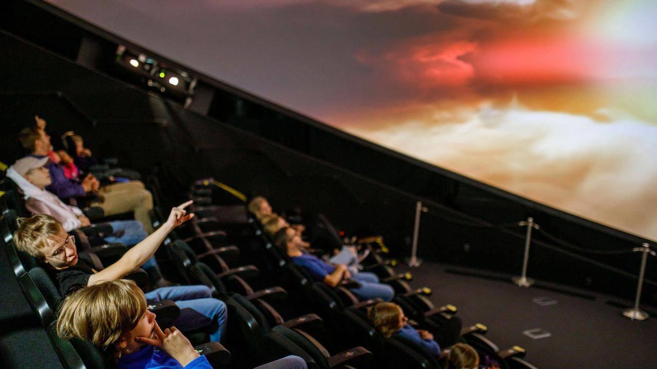 Planetarievisning i Wisdome Umeå