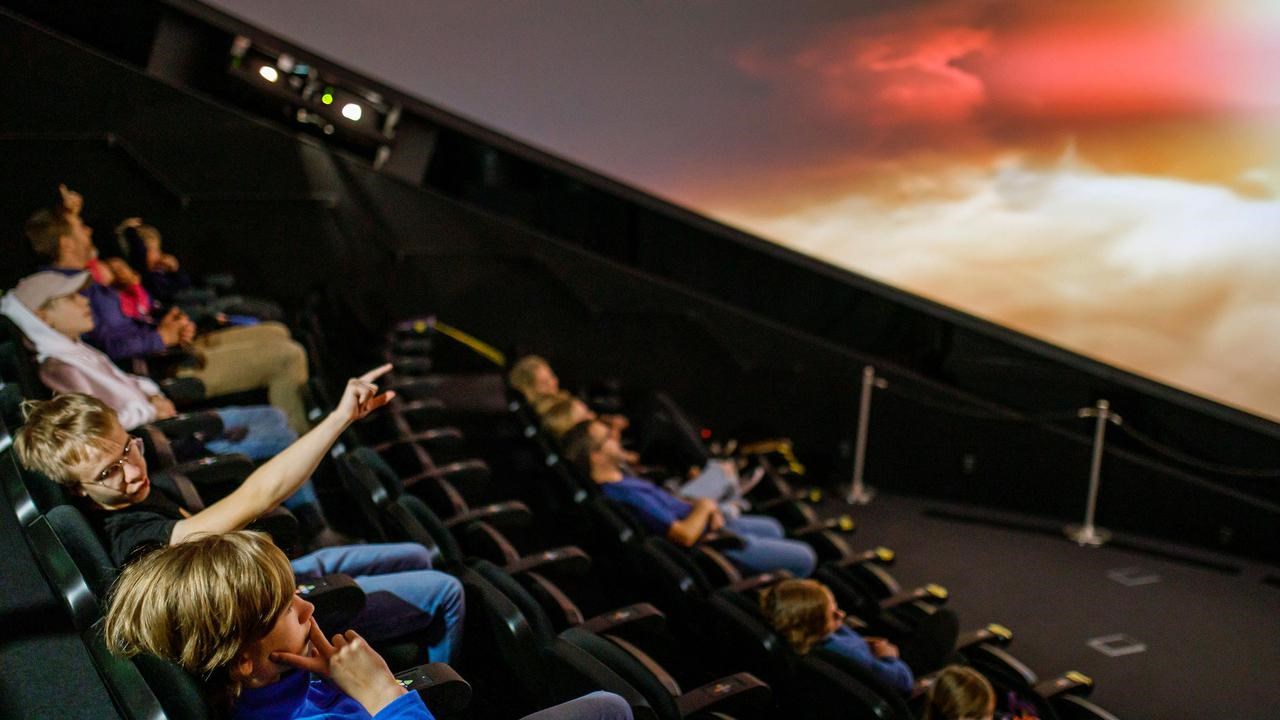 Planetarievisning i Wisdome Umeå