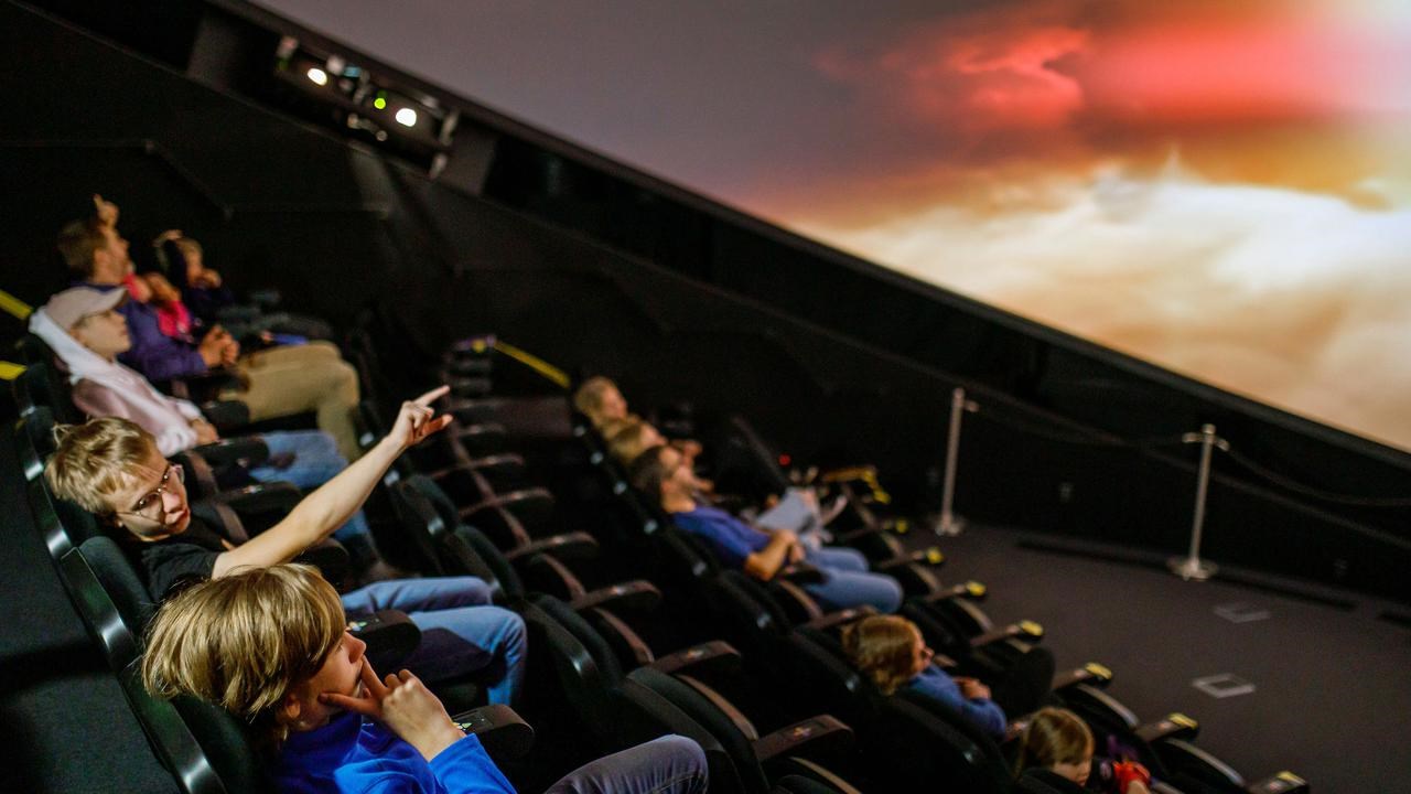 Planetarievisning i Wisdome Umeå