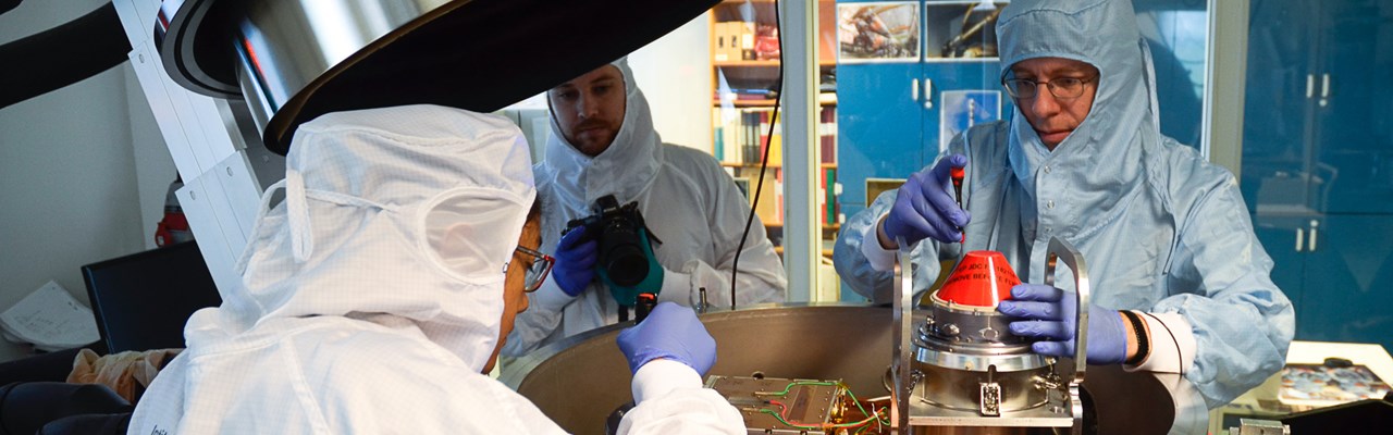 Rymdforskare från Institutet för Rymdfysik i Kiruna, tillverkar instrument till JUICE, JUpiter ICy moon Explorer