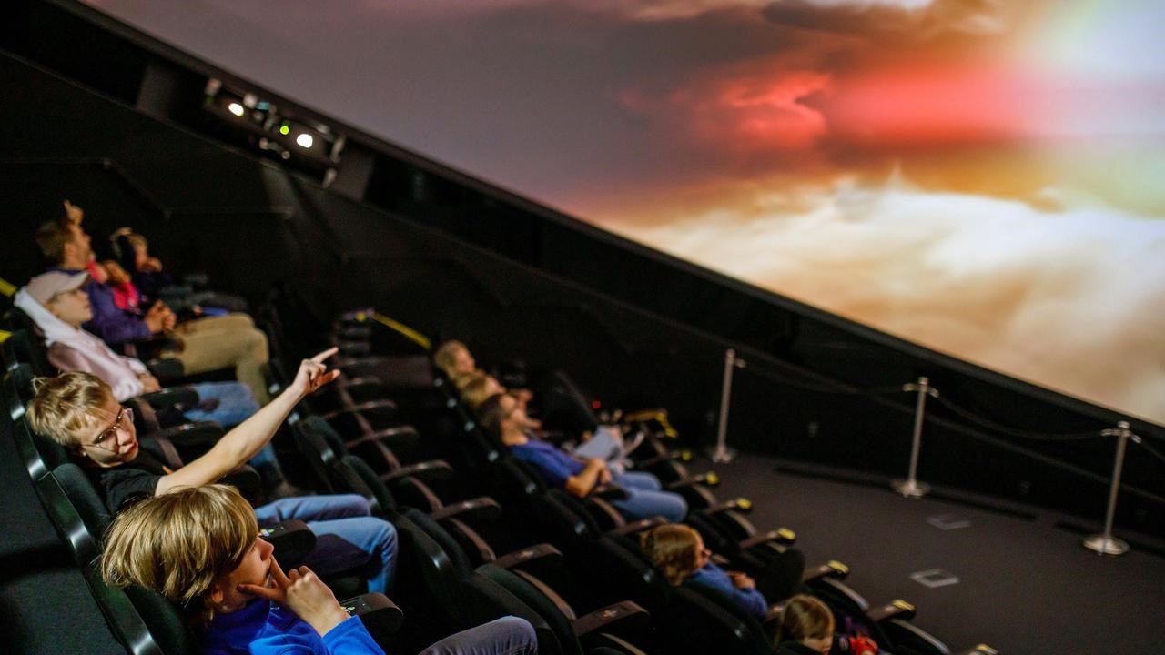 Planetarievisning i Wisdome Umeå