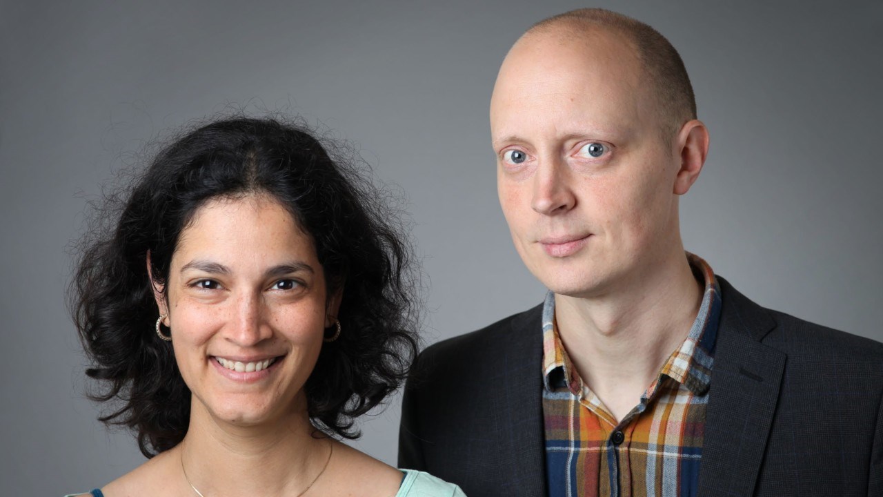 Manya Sundström och Lars-Daniel Öhman